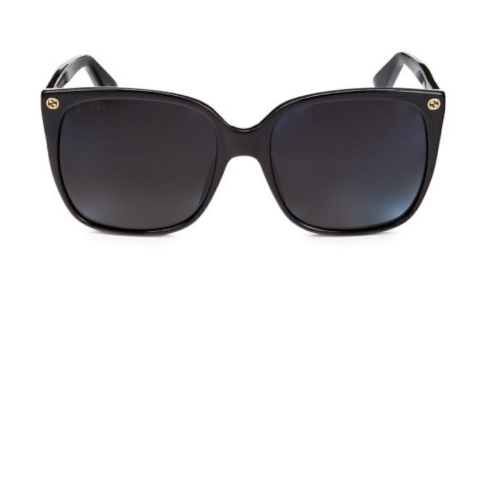 GUCCI GG0022S 57MM Square Cat Eye Sunglasses NWT $700 - Picture 2 of 9